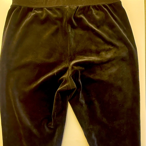 Juicy Couture Black Velour Trackpant Size S - Picture 4 of 6